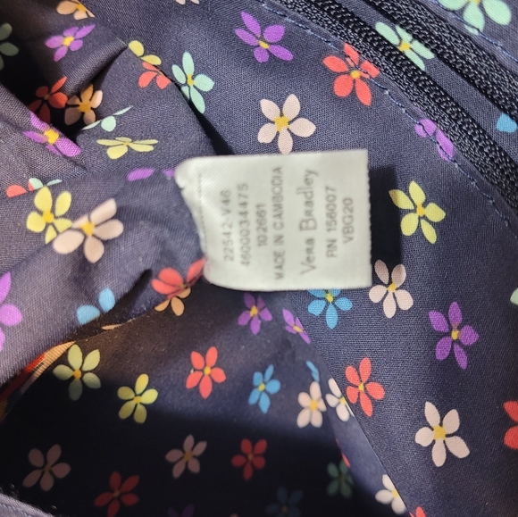 Vera bradley floral tote bag - Picture 6 of 13